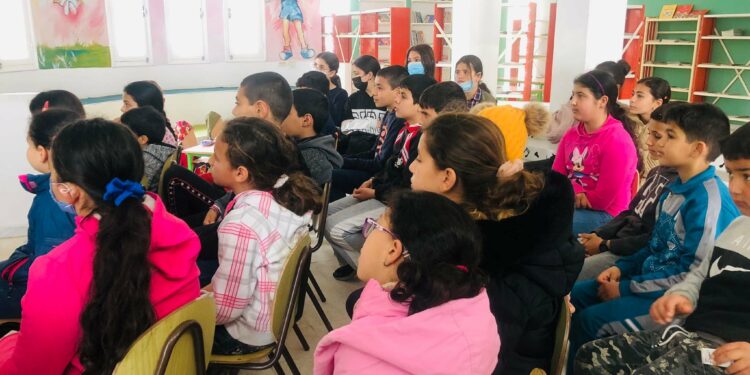 أيام الطاهر شريعة. نشاط منعش للأطفال في الدورة التأسيسية